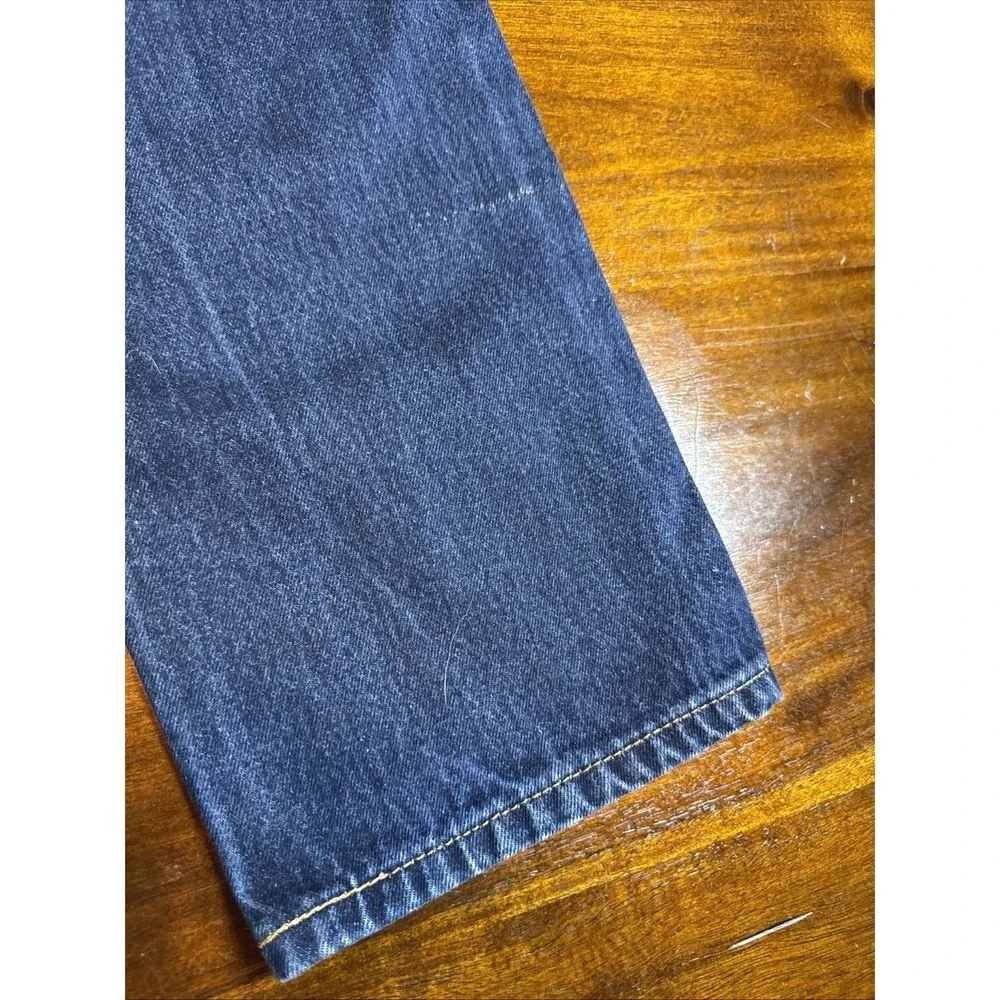 Levi's 505 Jeans Men's 32x30 Dark Wash Regular Fit Straight Leg Denim Pants